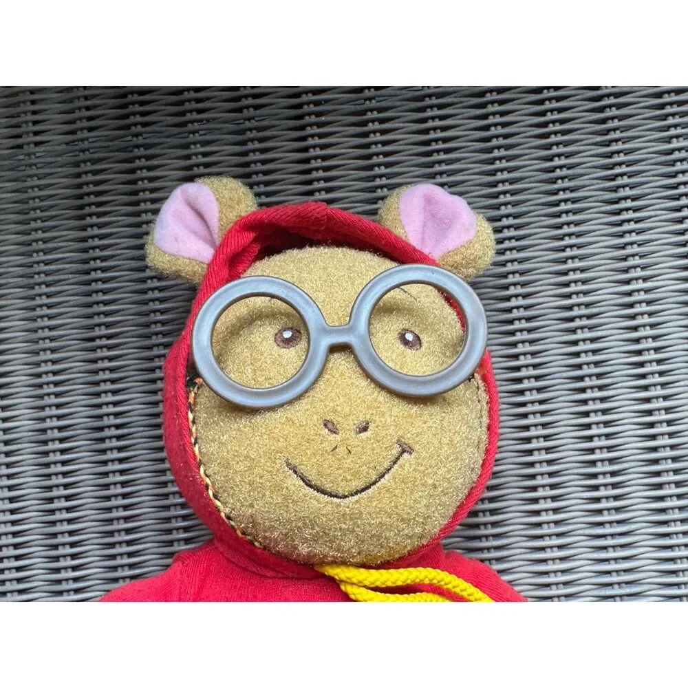 Vintage 1996 Playskool Arthur Plush Stuffed Animal Marc Brown PBS